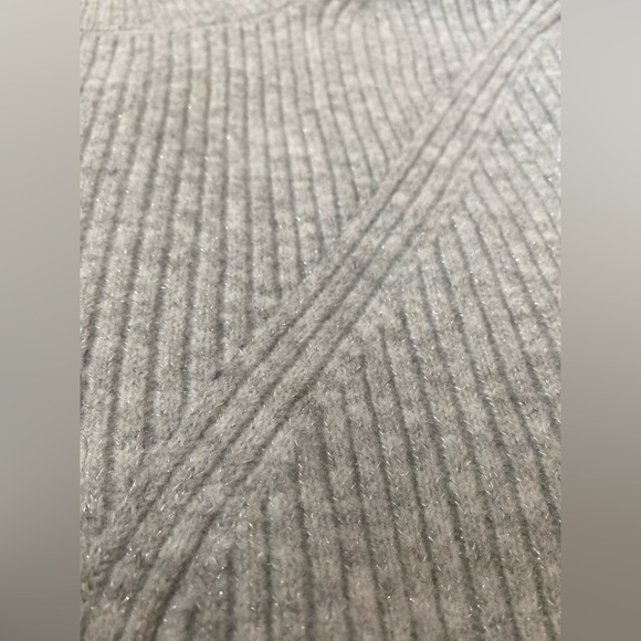 Grey sparkle sweater dress - Picture 3 of 5